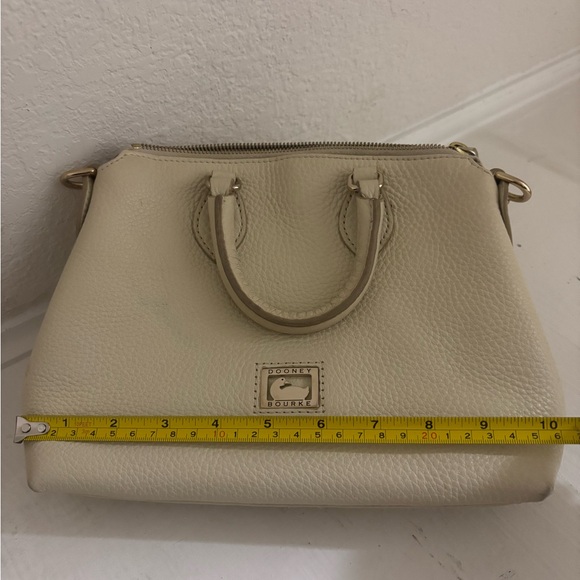 Dooney & Bourke Beige Satchel - Picture 6 of 8
